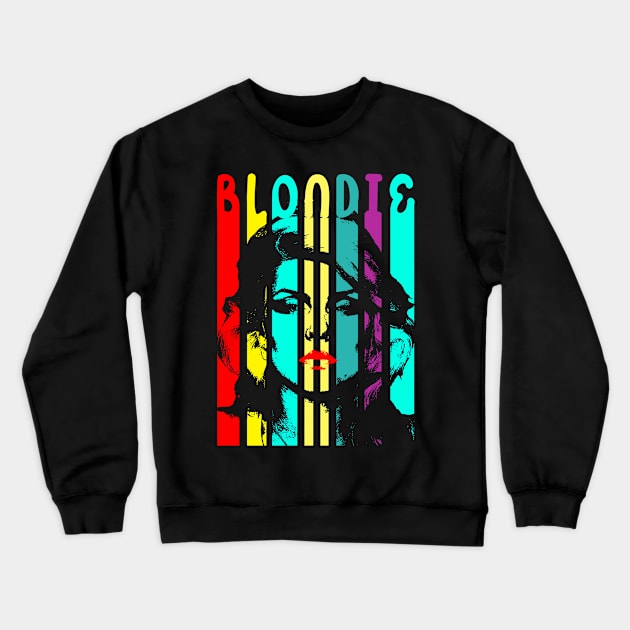 Vintage Blondie Retro Style Crewneck Sweatshirt by Dolandolan